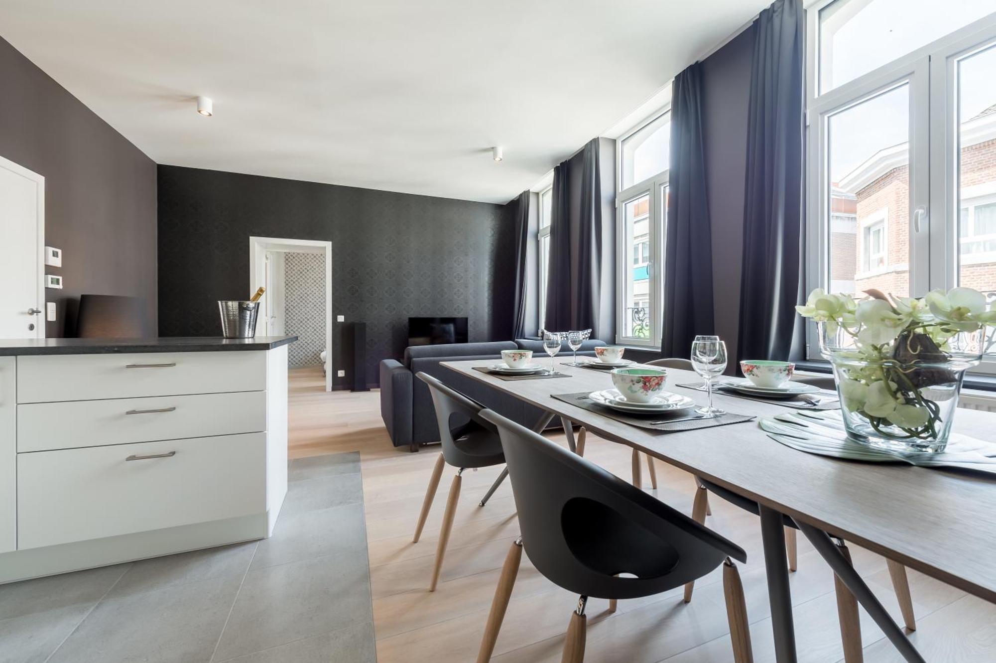 Smartflats Design - Cathedrale Apartment Liège Cameră foto